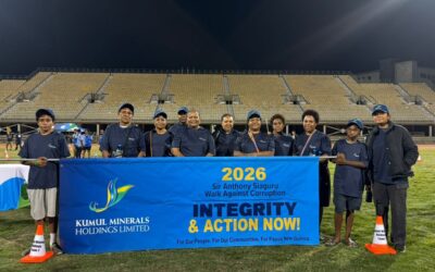 KMHL Staff Join Walk Against Corruption